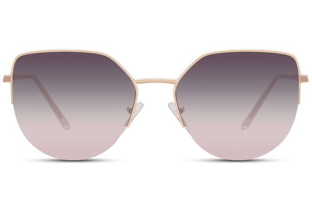 OREA Lunettes de Soleil Or/Violet