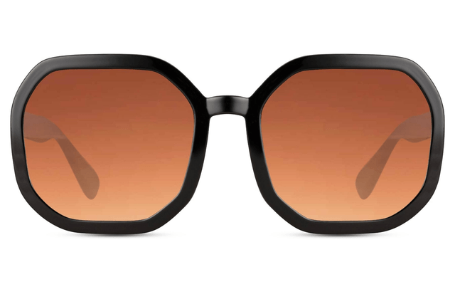 LUNA Lunettes de soleil Noir/Marron
