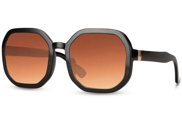 LUNA Lunettes de soleil Noir/Marron