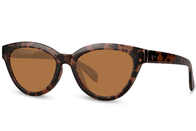AMINA Lunettes de Soleil Brun/Brun