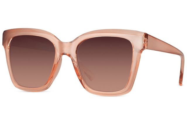 RITA Lunettes de soleil Crème Translucide/Marron