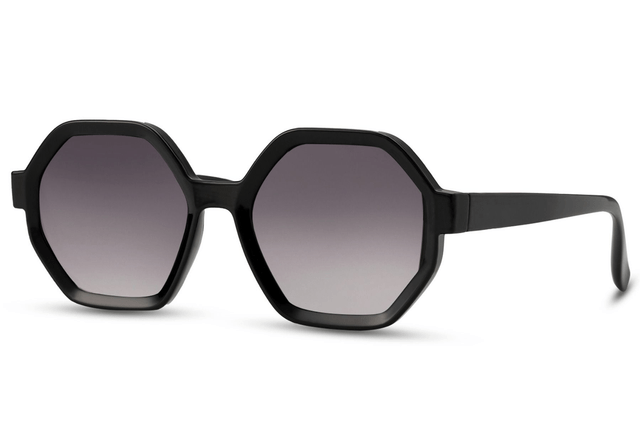 MINA Lunettes de Soleil Noir/Noir