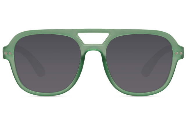 Solinou Lunettes de Soleil Enfants Vert/Noir