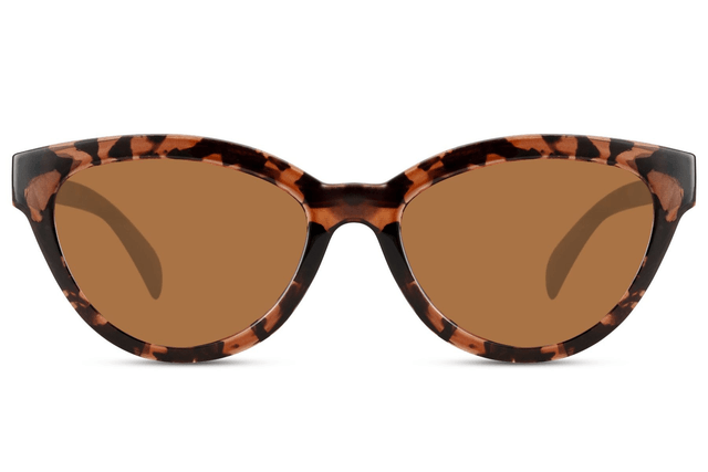 AMINA Lunettes de Soleil Brun/Brun