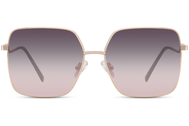 ZEPHYR Lunettes de Soleil Or/Violet