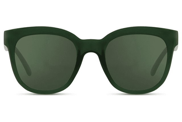 AMORE Lunettes de Soleil Vert/Vert