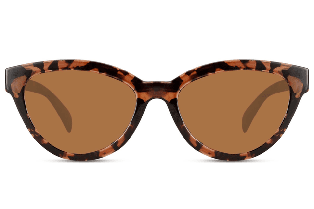 AMINA Lunettes de Soleil Brun/Brun