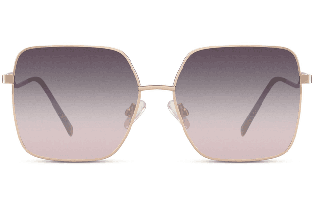 ZEPHYR Lunettes de Soleil Or/Violet