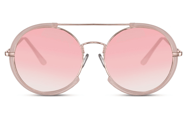 ELYA Lunettes de Soleil Rose/Rose